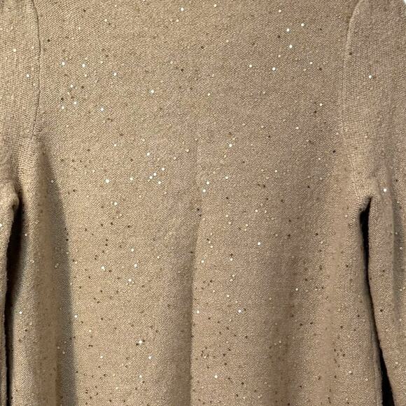 ANN TAYLOR LOFT Sequin V-Neck Sweater - Picture 6 of 12